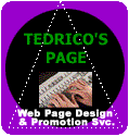 Web Site Promotion & Design by Tedrico's Page
